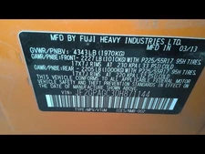 Chassis ECM Theft-locking Keyless Entry Fits 14-18 FORESTER 1328720