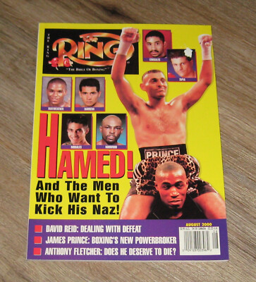 THE RING Boxing magazine Fred Norwood NASEEM HAMED Johnny TAPIA Diego Corrales