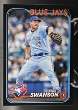 Erik Swanson - 2024 Topps Update 26/74 Black #US312 - Toronto Blue Jays