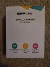 ESR 65W GaN Charger USB PD 3.0 Fast Charing Wall Charger Dual Port (Black)