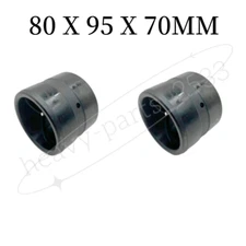 2PK 80MM Bushing 80X95X70MM Fits for Excavator Bucket Bush ID X OD X L MM