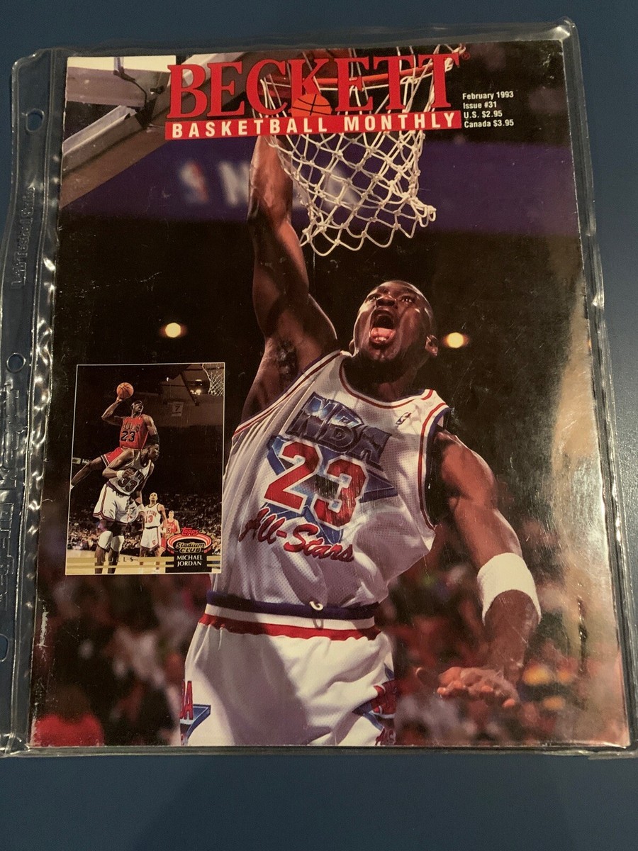 Michael Jordan 1993 Beckett Magazine NBA All Star Cover