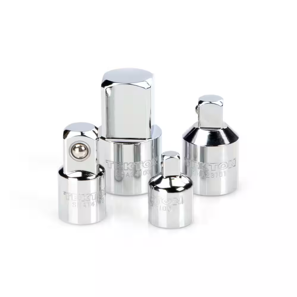 TEKTON 1/4 In., 3/8 In., 1/2 In. Adapter/Reducer Set (4-Piece)