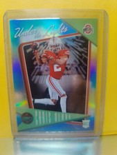 2022 Panini Legacy Football Chris Olave Under the Lights Silver Holo UL-10