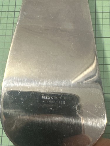 Vintage Reed & Barton 10" Sculptural Pie Cake Server Mirrorstele Blade BS3 - Picture 3 of 6