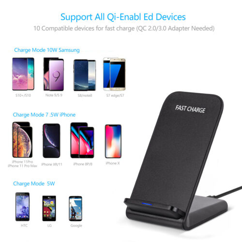 Samsung Galaxy S24 S23 | S23+| S24 Ultra 5G Fast Wireless Charger Charging Stand - Picture 5 of 7