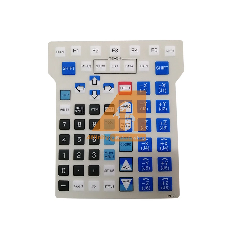 New FANUC MHE1 Membrane Keyboard Keysheet Keypad Cover For A05B-2301-C375 Robot - Image 2 of 4