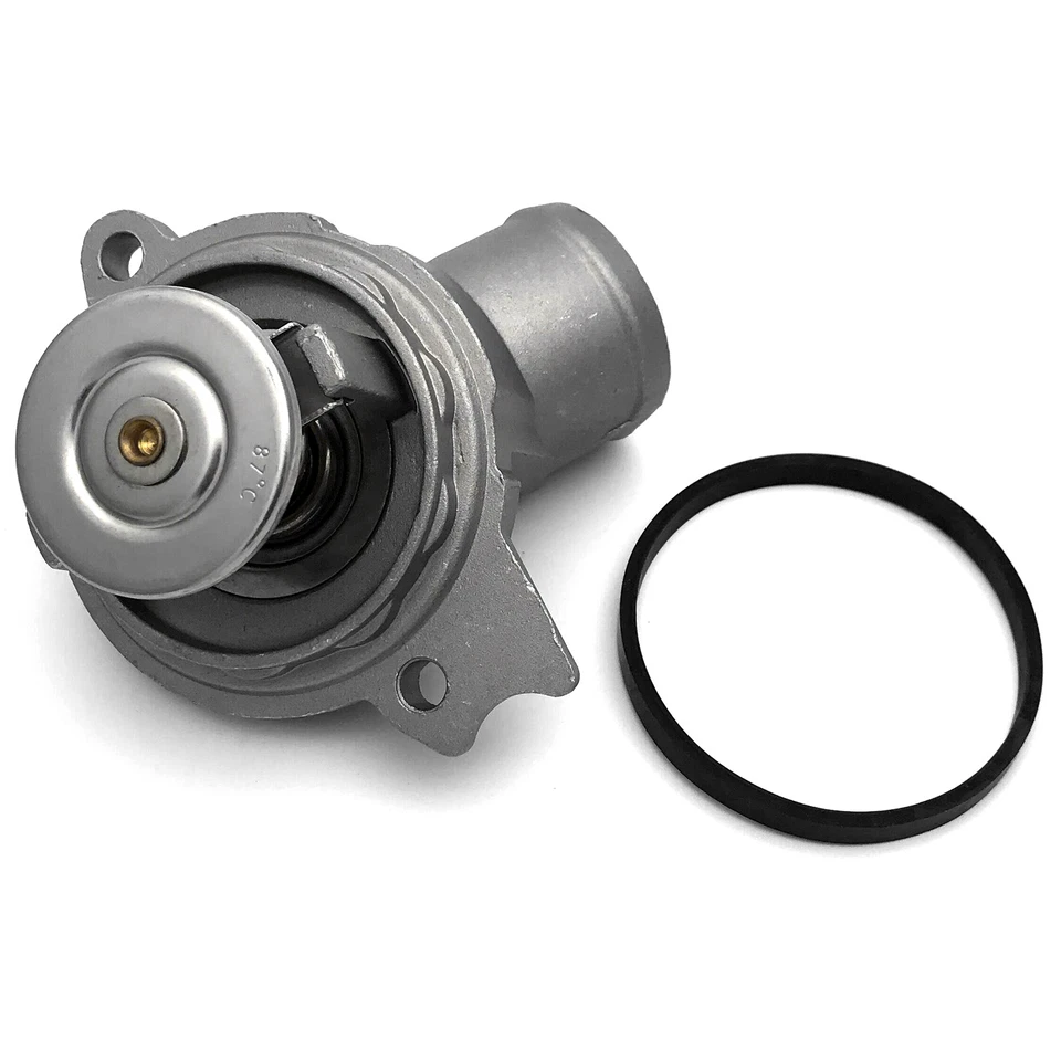 Engine Coolant Thermostat w/ Seal For 2003-2006 Mercedes-Benz CLK500 E500 5.0L - Image 2 of 4