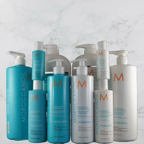 Nuevo conjunto combinado de champú y acondicionador hidratante Moroccanoil 8,5 oz/250 ml Foto 2 de 2