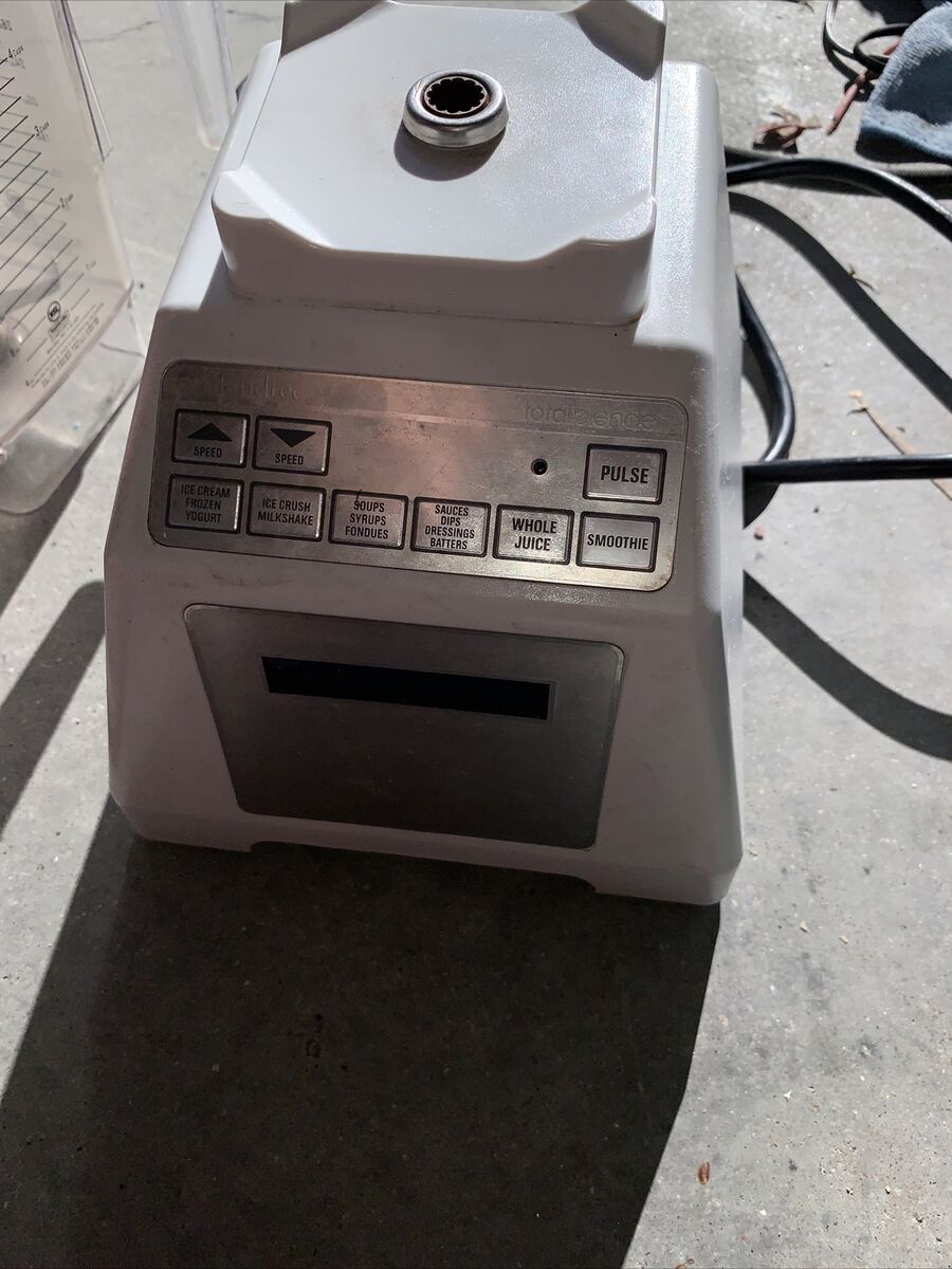 Blendtec ES3 Total Blender White Motor Only Bad Display | eBay Blendtec ES3 Total Blender White Motor Only Bad Display | eBay