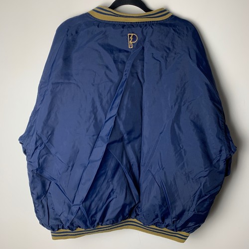 Vintage Pro Player Daniel Young Blue Nylon Notre Dame USA Pullover Size Large L - Picture 11 of 13