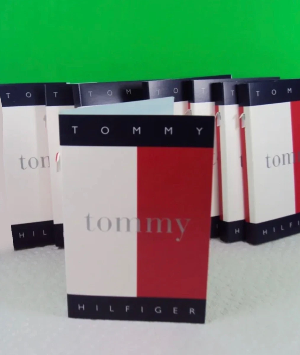 8 Vintage Tommy Cologne by Tommy Hilfiger Sample Vials Splash USA NEW
