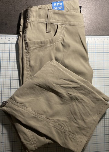 Kuhl Hiking Pants Youth Medium 10 Adjustable Waist Roll Up Khaki Tan NWT LOWSHP - Picture 13 of 14
