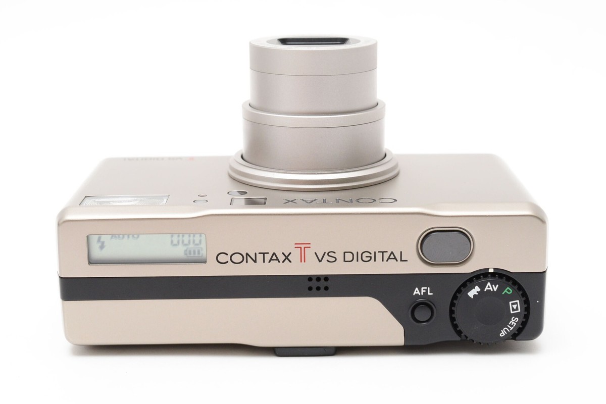 Top MINT in BOX] Contax TVS Digital Silver Camera Carl Zeiss
