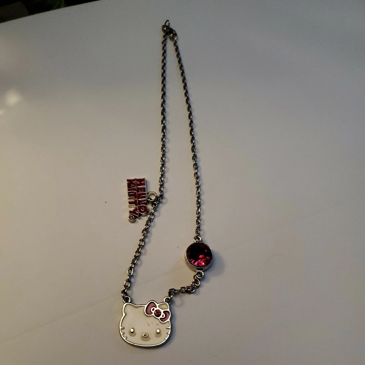 Silver Hello Kitty Chain Necklace Sanrio 2014 eBay