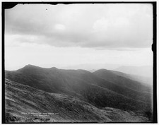 Mt Washington from Spruce Mtn, White Mountains c1900 OLD PHOTO