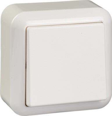 Elso Universalschalter rw 381604 IP20 reinweiß Installationsschalter Kunststoff