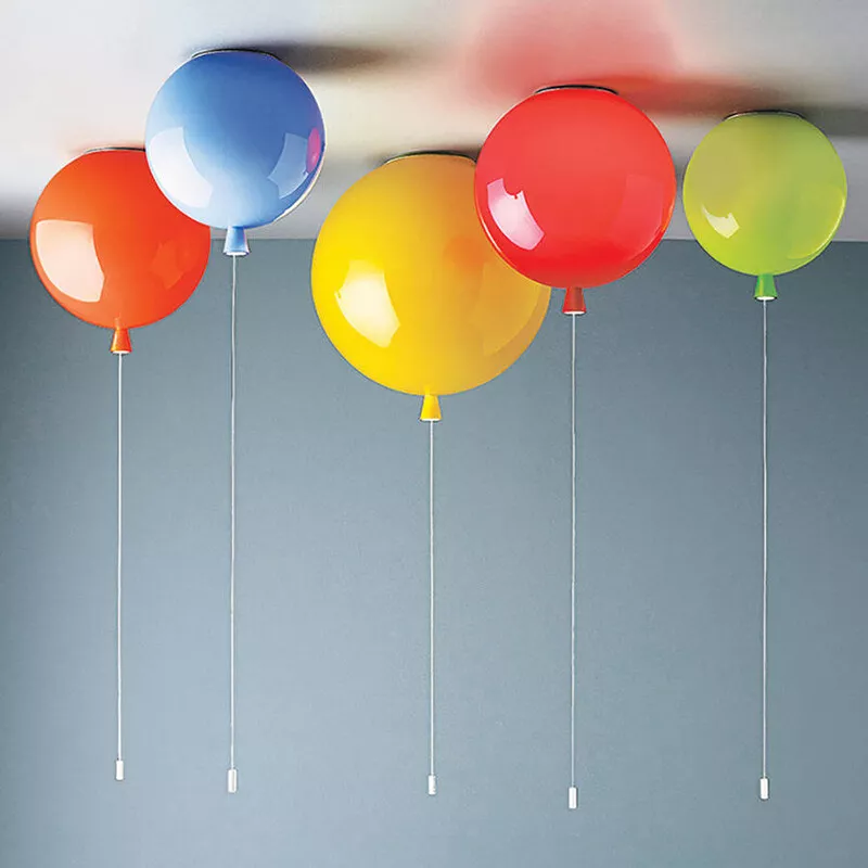 Colorful Balloon Light Ceiling Lamp Kids Light for Child s Room Modern Lamp Gift