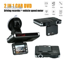 Vehicle Radar 2 in 1 HD 720P Car DVR Detector Camera Video Recorder Dash Cam