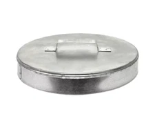 GAF Master Flow 12 in. Galvanized Weather Cap (FBC) - 17WC12MIF - Pack of 15