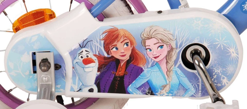 12 Zoll Kinder Mädchen Fahrrad Mädchenfahrrad Rad Frozen 2 die Eiskönigin Elsa - Bild 4 von 4
