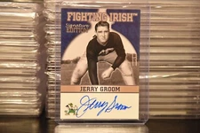2003 TK Legacy Notre Dame Jerry Groom Signature Edition Auto FI7