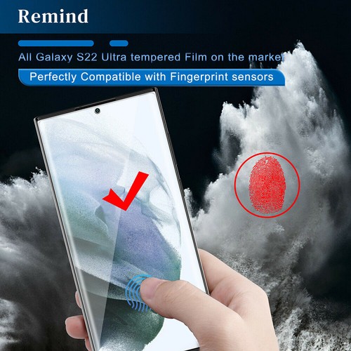 4X Verre Trempé Protecteur d'écran,Lentille pour Samsung Galaxy S23 Ultra S23 S22 S21 - Photo 13/33