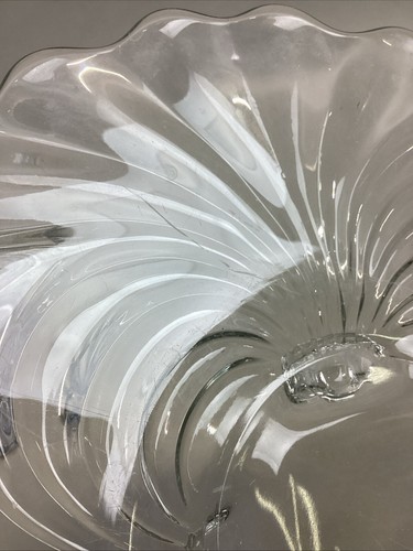 Set Of 3 Decorative Glass Serving Platters Trays Plates - Vintage - Picture 8 of 24