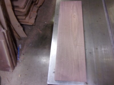 1 PC WALNUT CHARCUTERIE BOARD KILN DRIED LUMBER LOT 1229V  22 1/2''X 6 3/8''X 7/8''