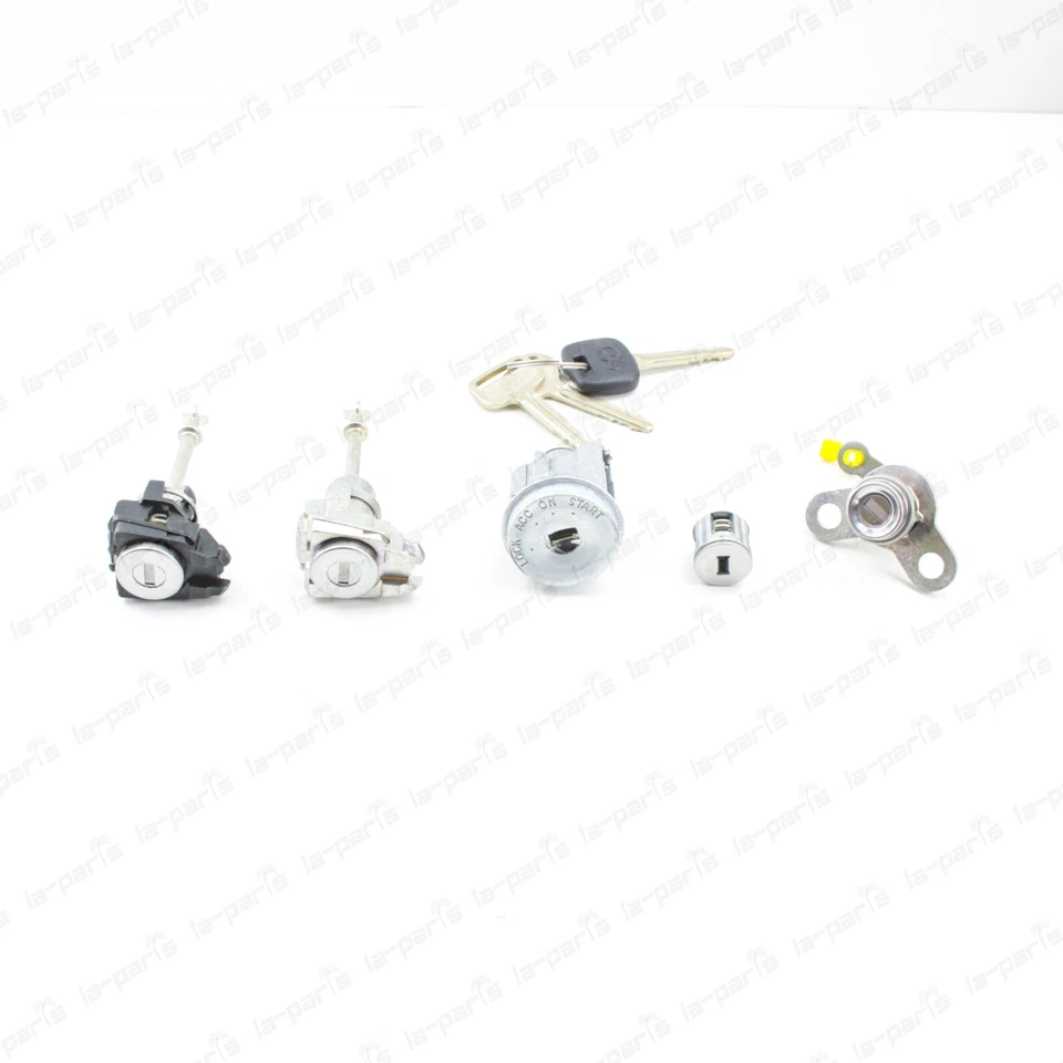 Nuevo juego de cilindros de bloqueo genuino Toyota 2005-2011 HILUX 69005-0K340 Foto 2 de 4