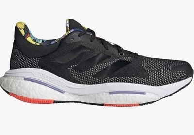 Size 6.5. adidas Men's Solarglide 5 Shoe Black Core / Solar Red