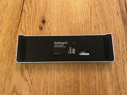 StarTech USB-C Dock 4K Triple Monitor Laptop Docking Station DK30CH2DEPUE No PSU - Afbeelding 8 van 8
