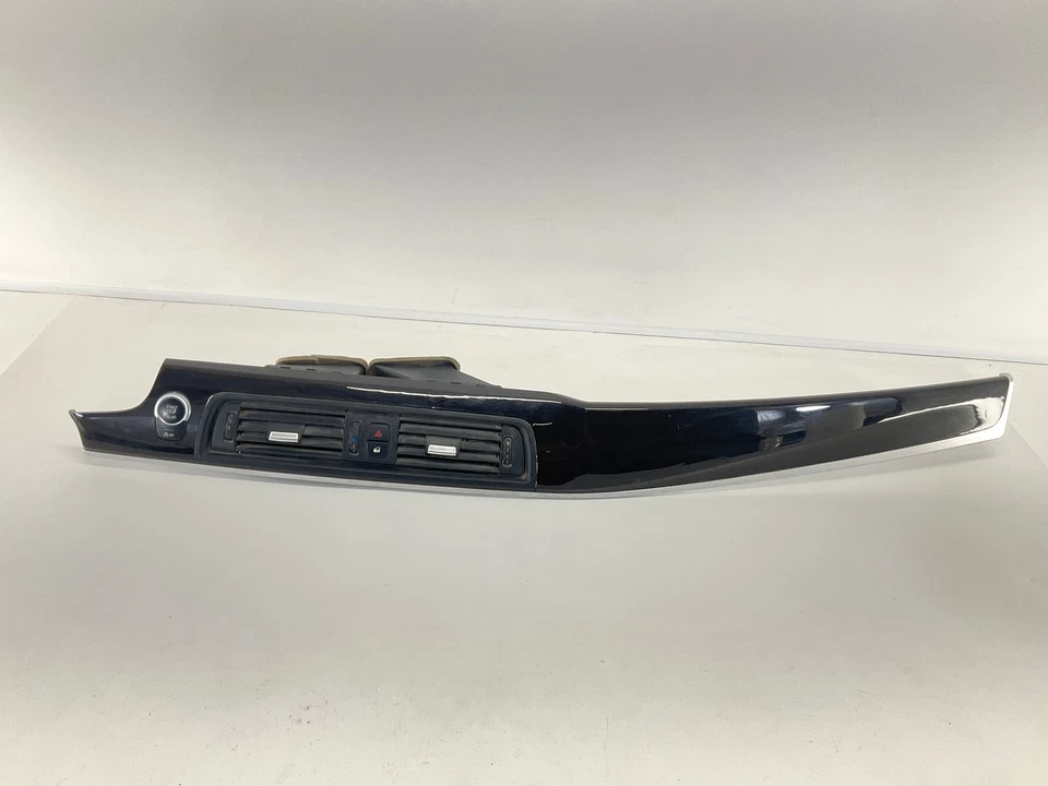 Interruptor de botón de encendido del motor BMW 528i F10 11-16 con ventilación de aire y moldura Foto 4 de 4