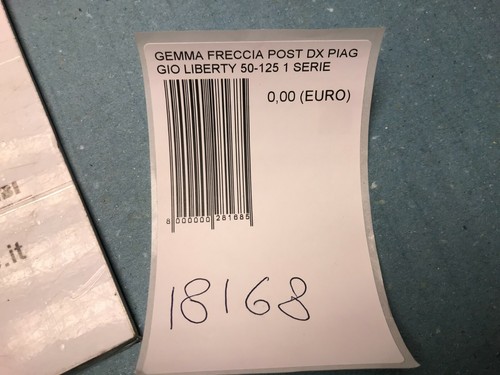 Gema flecha trasera derecha Piaggio Liberty 50-125 1 SERIE - Imagen 3 de 3