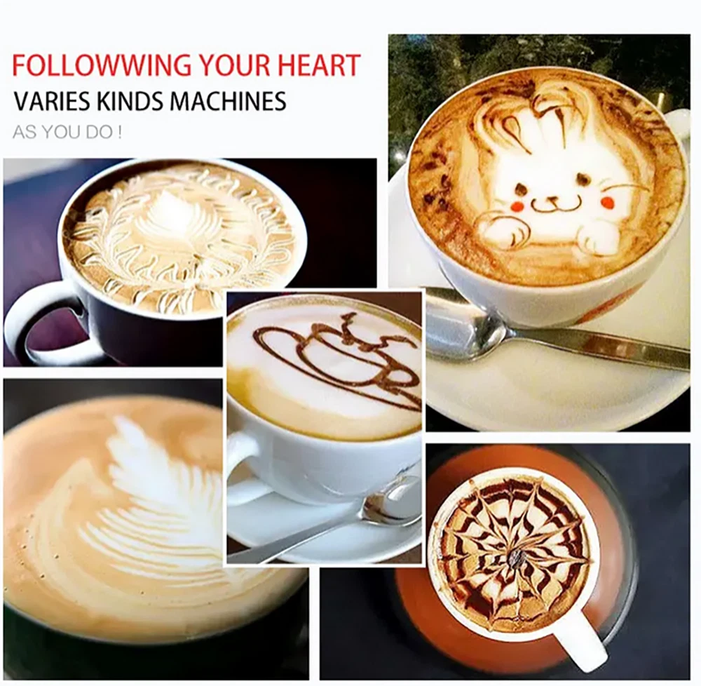 Milk Frother Steam Water Boiling Machine Foam Maker Espresso Coffee Milk Foaming