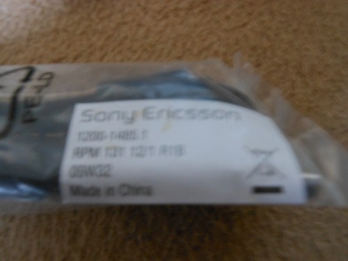 Sony Ericsson USB Data Sync Transfer Cable Lead Wire lot2 - Zdjęcie 3 z 4