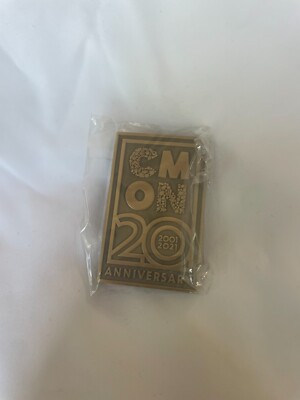 CMON Cool mini or not 20 year anniversary gift - 2001-2021 pin
