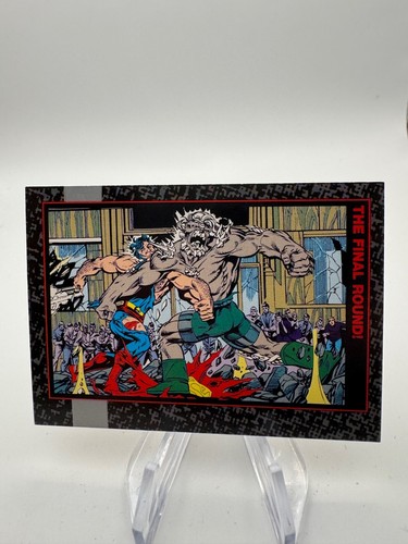 The Death of Superman Doomsday Trading Card YOU PICK DC Comic 1992 Fleer Skybox - Picture 191 of 206