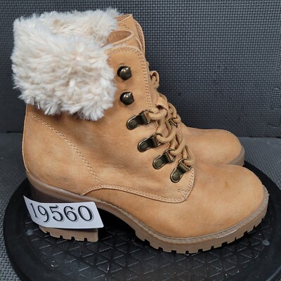 New White Mountain Isleworth Dark Brown Boot - Faux Suede & Fur - Size 10 White Mountain Boots 8M | Brown Faux Suede Fur Lined Winter  main image 3