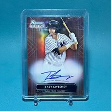 Trey Sweeney • 2022 Bowman Sterling • Rose Gold Auto #02/15 • Tigers Call-Up!
