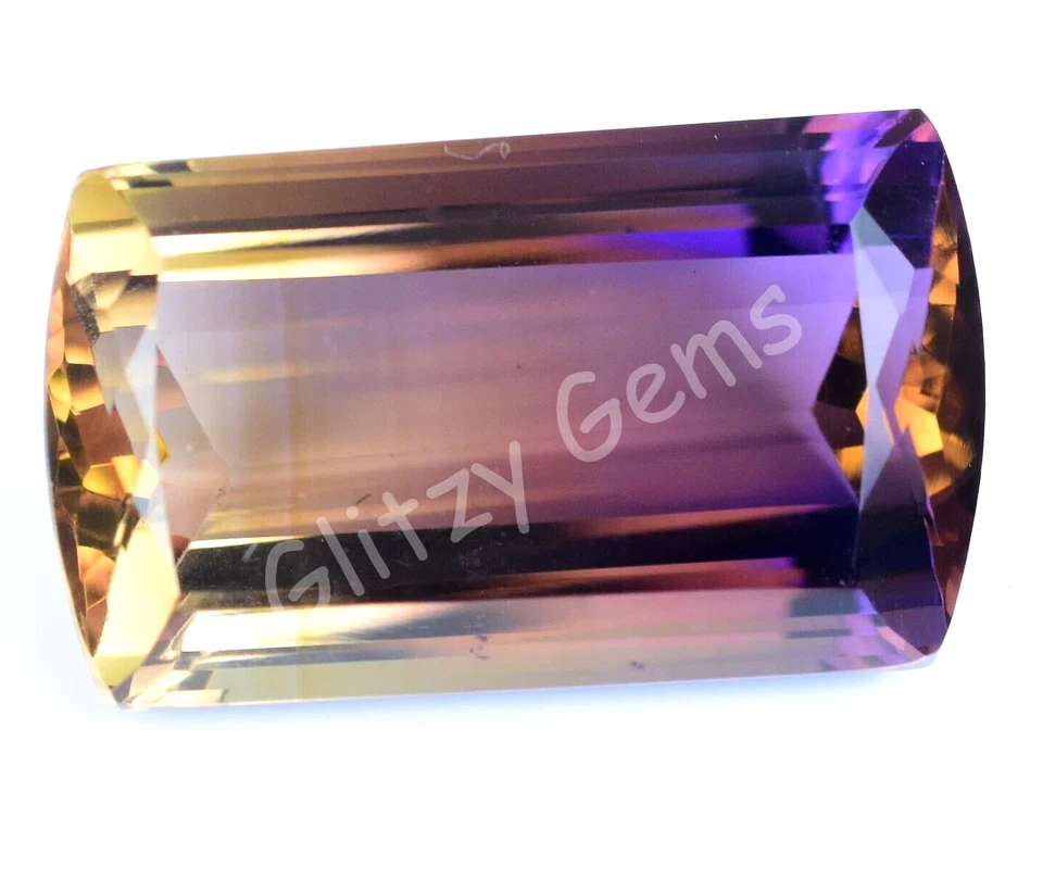 31.25 Ct Natural Bolivia Bi-Color Ametrine Certified Untreated Gemstone - Image 2 of 4