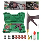Tubeless Tire Gun Puncture Repair Kit Tire Repair Plugger Plug Mushroom Plug US