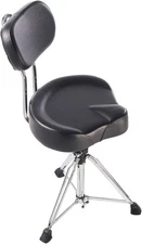 Funday Drum Throne Made in Taiwan Adjustable Motorcycle Style with Large Back...