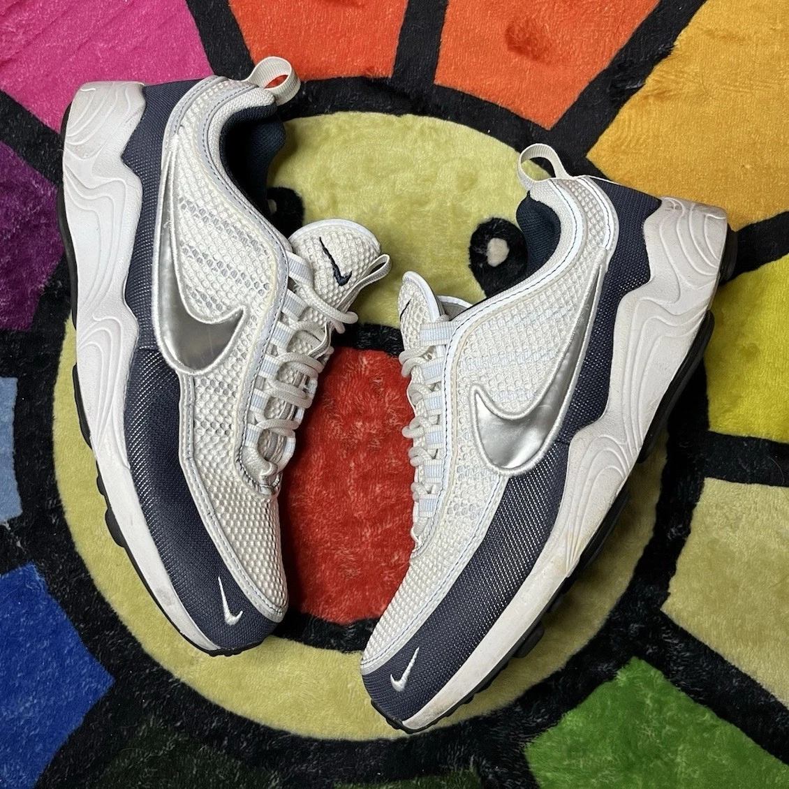 Nike Air Zoom Spiridon 16 White Navy for Sale | Authenticity  display picture 2