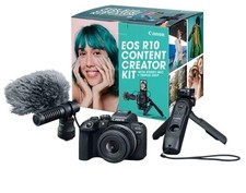 Canon EOS R10 25.5MP Mirrorless Camera - Black Kit With 18-45mm Lens 