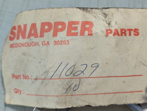 Genuine Snapper Idler Pulley 11029 NEW OEM - 第 4/4 張圖片