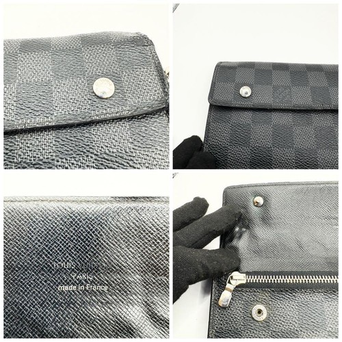 Cartera Louis Vuitton Damier Portefeuille cadena acordeón - Imagen 6 de 8