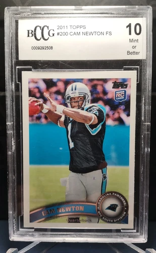 Cam Newton RC 2011 Topps - Rookies #200c Panthers