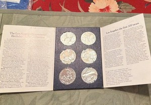 Los Angeles Bicentennial Birthday Dollars Set So-Called Dollar Uncirculated