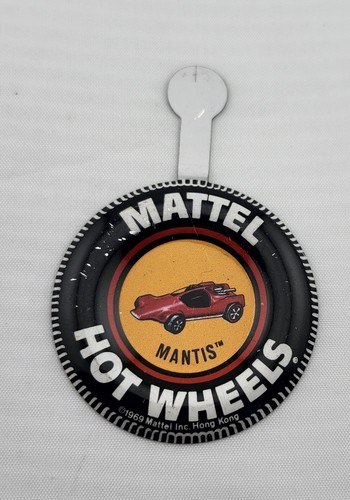 Mantis Hot Wheels Redline Collectors Button 1969 5